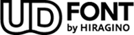 UD FONT �}�[�N